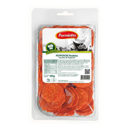 Imagem de Pepperoni em Rodelas Porminho 500g