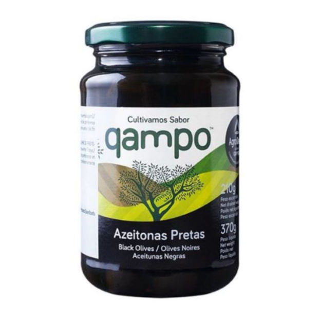 Picture of Black Olives Qampo 210 gr
