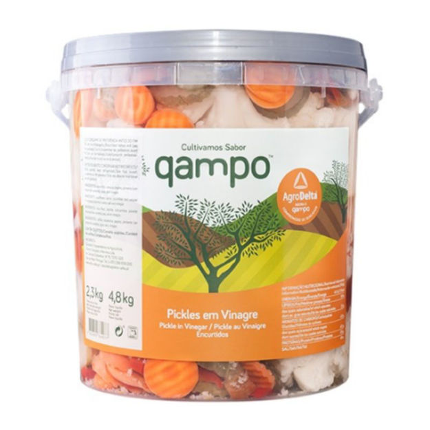 Picture of Qampo Mixed Pickles Bucket 2.3Kg