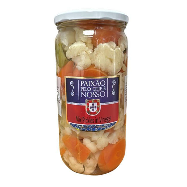 Picture of Paixão Mixed Pickles Glass Jar 380g