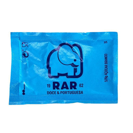 Imagem de Acucar Branco em saqueta RAR caixa com 10kg