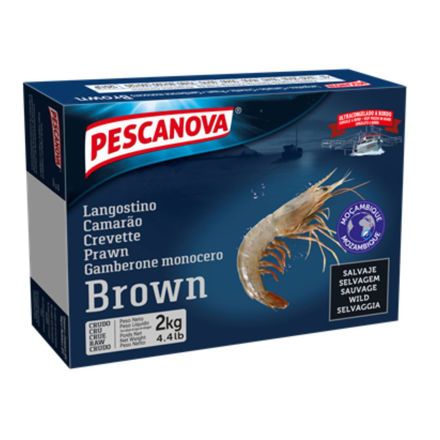 Picture of Mozambique Wild Shrimp (80-100) Pesca Nova 2Kg