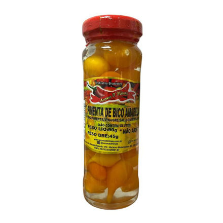Picture of Aroma D’Minas Yellow Biquinho Pepper  Jar 90g