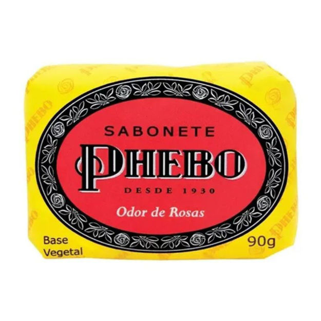 Picture of Phebo Rose Scent Glycerin Bar Soap 90g