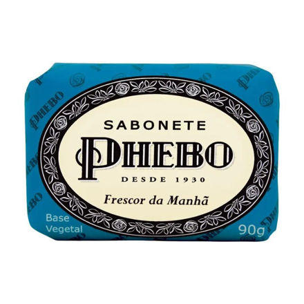Imagem de Sabonete em Barra de Glicerina Phebo Frescor da Manhã 90g