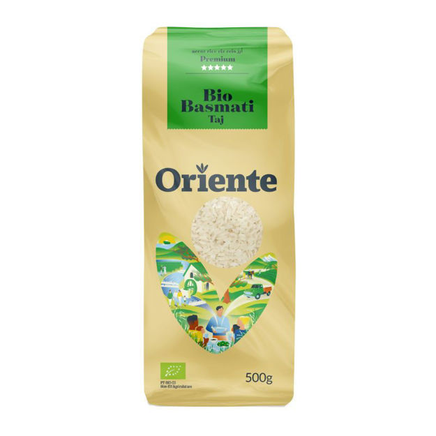 Picture of Oriente Organic Basmati Rice 500g Bag