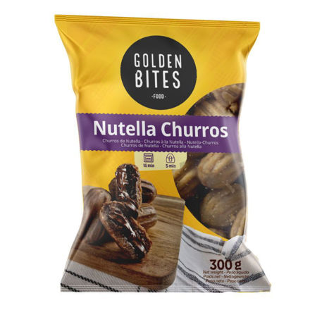 Picture of Golden Bites Mini Churros With Nutella (25g x 12) Airfryer 300g