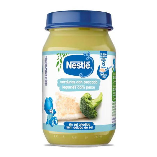 Imagem de Refeição para Bebé Legumes Com Peixe 190g