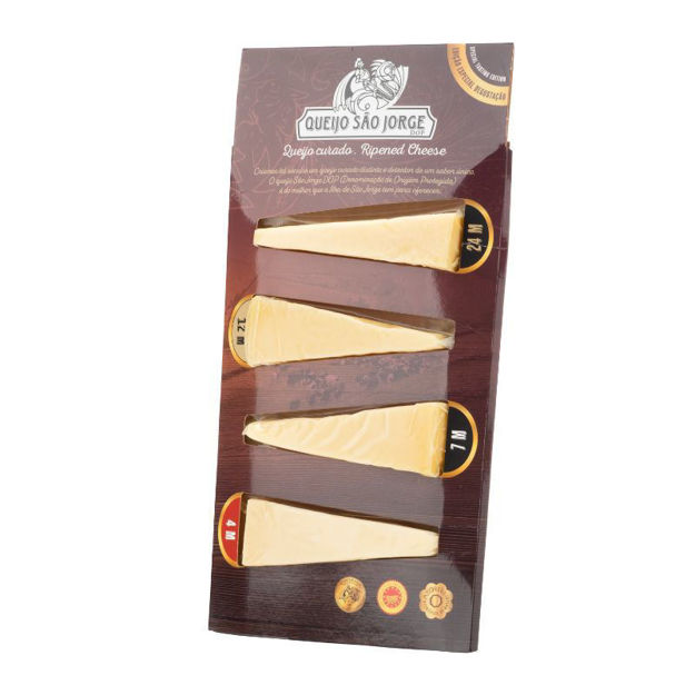 Picture of Sao Jorge PDO 4 Cured Cheeses Board 60g x 4