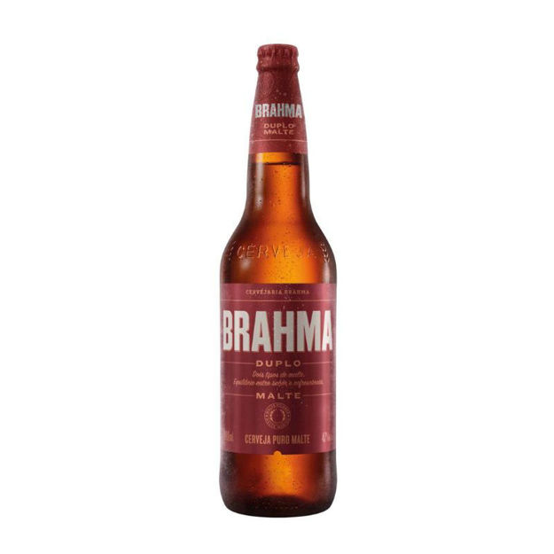 Picture of Brahma Duplo Malte Beer Glass Bottle 60cl