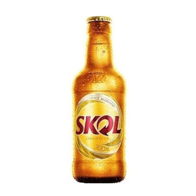 Picture of Skol Pilsen Beer 4.7% Glass Bottle 30cl