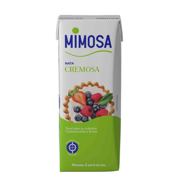 Imagem de Natas UHT Cremosa Mimosa 200ml