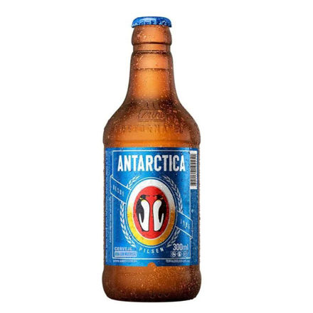 Picture of Antarctica Original Beer (Blue Label) 4.9% Glass Bottle 300ml