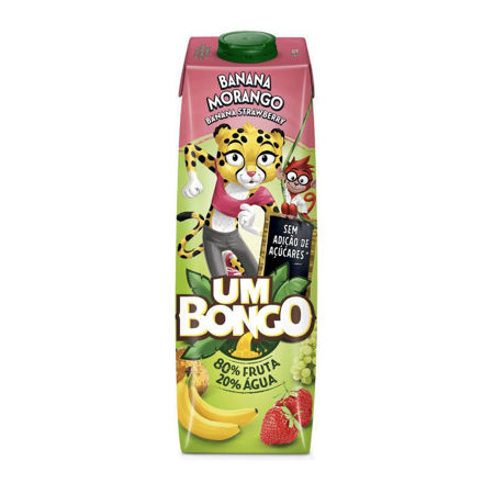 Picture of Um Bongo Banana Strawberry Juice Drink 1L