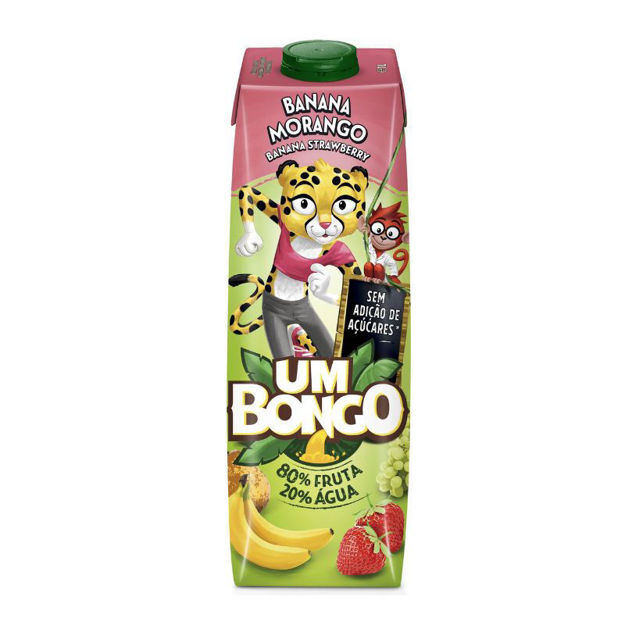 Picture of Um Bongo Banana Strawberry Juice Drink 1L