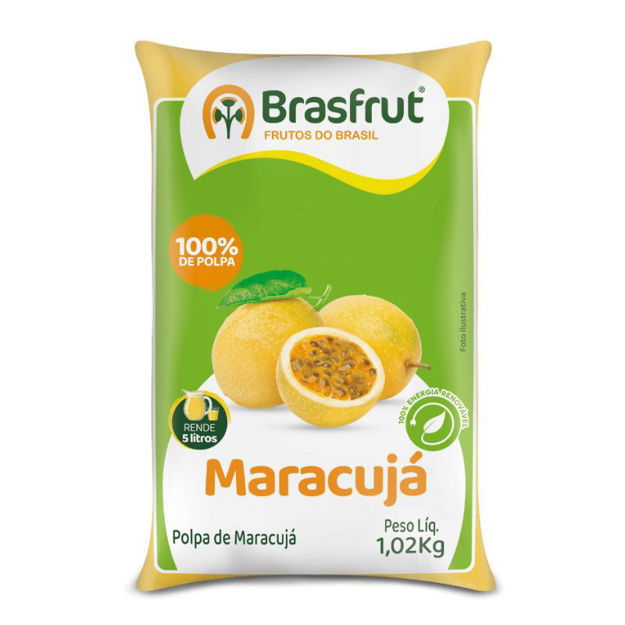 Picture of Brasfrut Frozen Passion Fruit Pulp Seedless  1kg