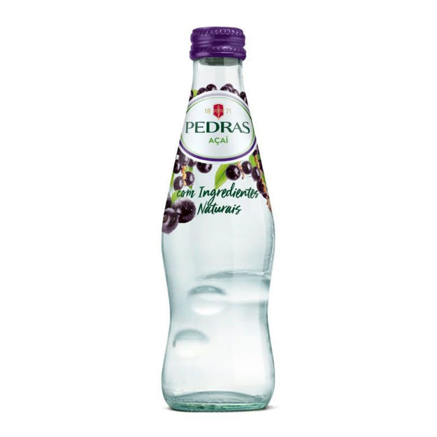 Imagem de Agua Pedras Sabor Acai Garrafa Vidro