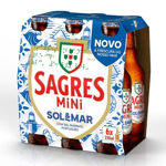 Picture of Sagres Sol & Mar Mini Beer Six-Pack 25cl (4% ABV)